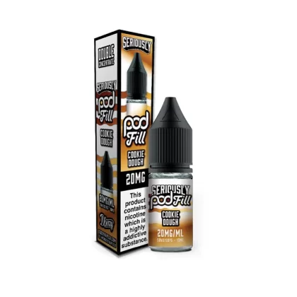 Cookie Dough Nic Salt E-Liquid by Seriously Pod Fill - 20 mg - High Strength