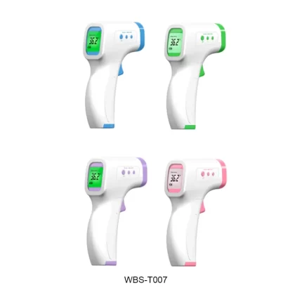 Digital Temperature Monitor Non-Contact Infrared Thermometer - WBS-T007 / Pink