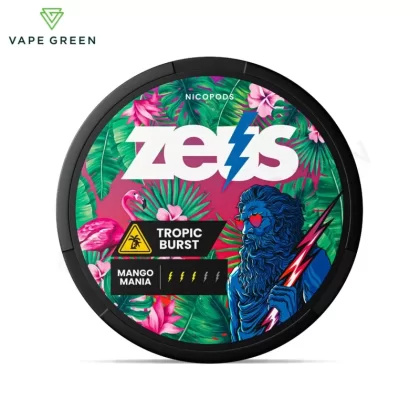 Tropic Burst Nicotine Pouches by Zeus