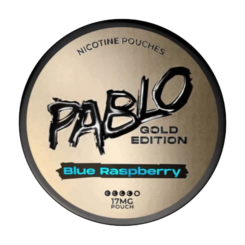 Blue Raspberry Pablo Gold Edition Nicotine Pouches - 17mg - Vape Product