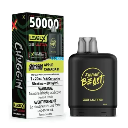 Level X Flavour Beast Chuggin’ G2 Ultra – Apple Canada D (ICED)