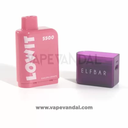 LOWIT 5500 PUFFS BY ELF BAR (WHOLESALE AVAILABLE) - Vapevandal