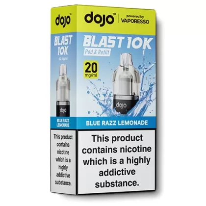 Blue Razz Lemonade Pod & Refill by Dojo Blast 10k - 10 mg/ml