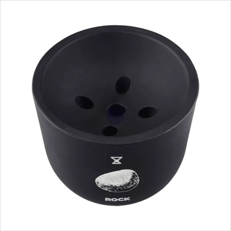 Cybuch Alpha Bowl Rock Black Matte - Alpha Hookah / Klasyczne (turkisze) - Image 2