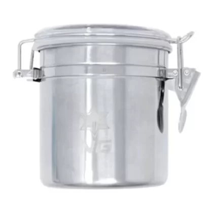 Nice Glass Stainless Metal Container - Uvapeshop