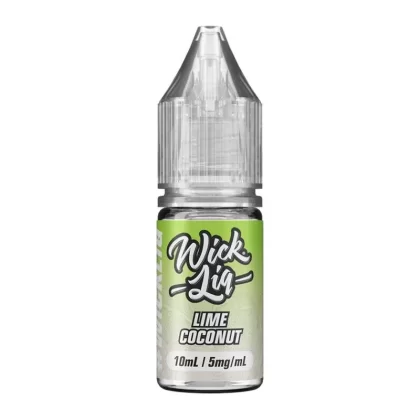 Lime Coconut By Wick Liq 10ml Nic Salt - Nicotine Strength#10mg (Salt)>20mg (Salt)>5mg (Salt) (7F8DD1)