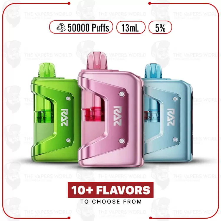 RAZ VUE 50K Disposable Vape Kit - Thevapersworld