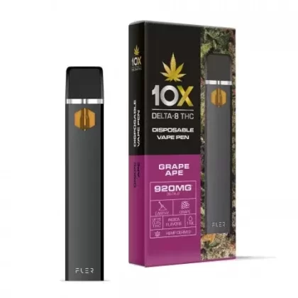 920mg D8 Vape Pen – Grape Ape – Indica – 1ml – 10X