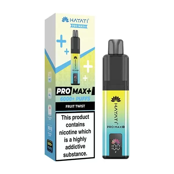 Hayati Fruit Twist Pro Max+ 6000 Prefilled Vape Kit