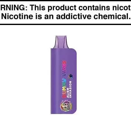 DUMMY VAPES DISPOSABLE – 8000 PUFFS - 69 Lush Ice, Alien Invasion