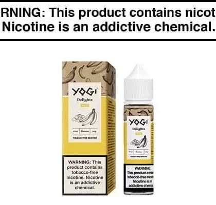 BANANA ICE BY YOGI DELIGHTS 60ML/100ML