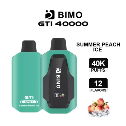 BIMO GTI 40000 Puffs – Summer Peach Ice - Ozvapeone (0ABDBF)