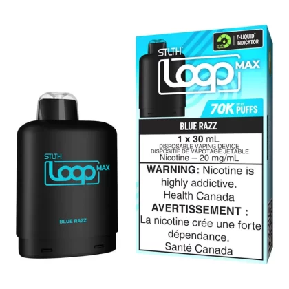 STLTH Loop Max E-Liquid Pod Pack - Blue Razz - 20mg/ml