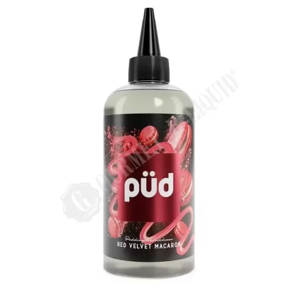 Red Velvet Macaron by PÜD - Size#50ml>100ml>200ml~Nicotine Strength#0mg~Add Nicotine Shot For#0mg>3mg>6mg (27ABC3)