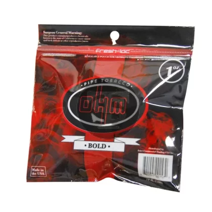 OHM Bold Pipe Tobacco 1 oz. Bag