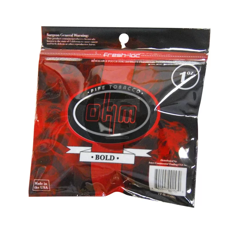 OHM Bold Pipe Tobacco 1 oz. Bag