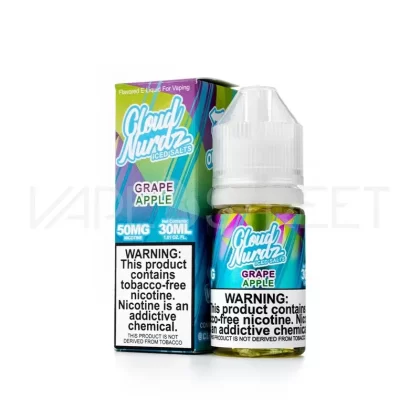 Cloud Nurdz TFN Salts Grape Apple Iced (30ml)