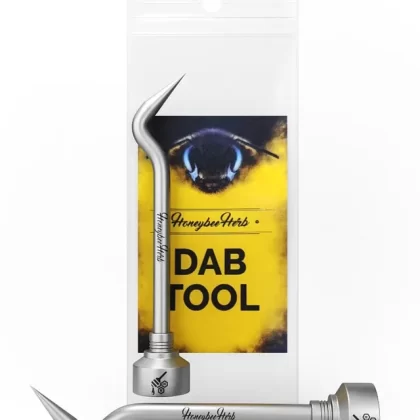 Honeybee Herb Titanium Bent Pencil w/ Carb Cap