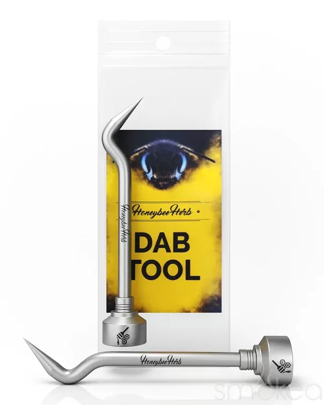 Honeybee Herb Titanium Bent Pencil w/ Carb Cap