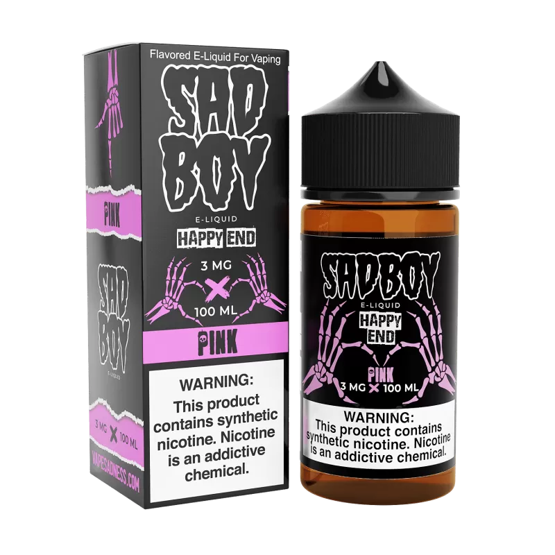 SADBOY E-Liquid - Pink 100ML - Happy End Series - 6MG