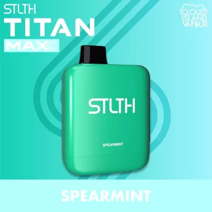 STLTH TITAN MAX Disposable Vape – Spearmint