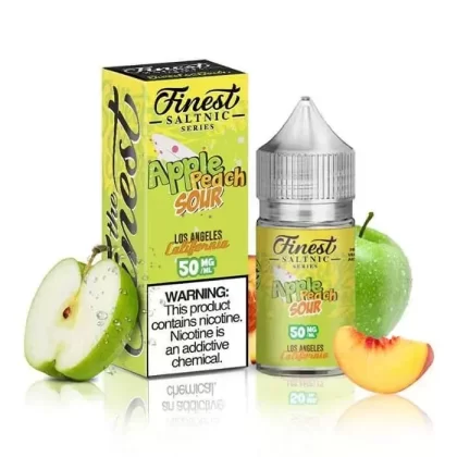 Apple Peach Sour Nicotine Salt by The Finest - Pack Count#Single Pack~Size#30ml~Nicotine#50MG