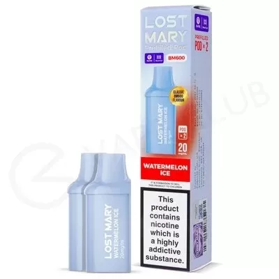 Watermelon Ice Lost Mary BM600 Prefilled Pods - Ecigpremium