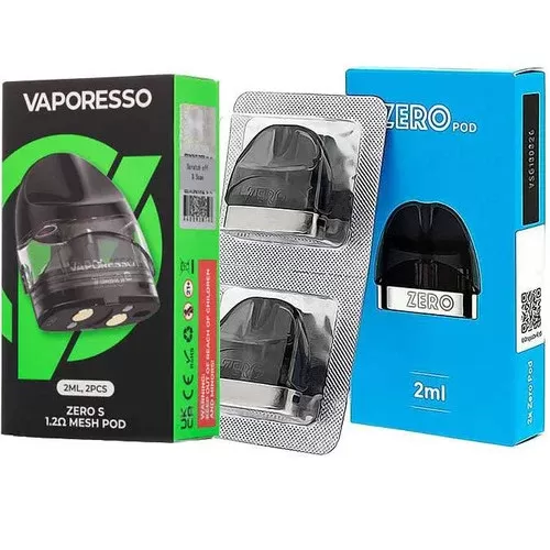 Vaporesso ZERO Replacement Pods - Eliquidsupply