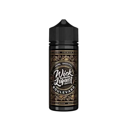 Wick Liquor Boulevard 100ml Shortfill E-Liquid - Ecigdepot