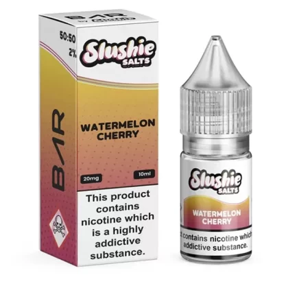Watermelon Cherry Slushie Bar Nic Salts E-Liquid - 10mg