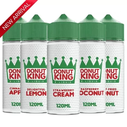 DONUT KING 100ML SHORT FILLS E-LIQUID