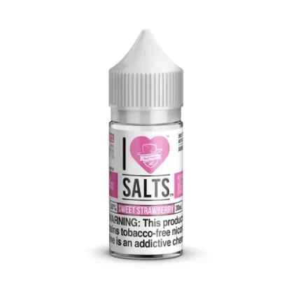 I Love Salts Sweet Strawberry 30ml Salt E-Juice - Eliquidsupply