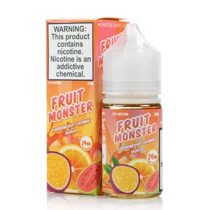 Passionfruit Orange Guava – Fruit Monster Salts – 30mL