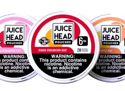 Juice Head Pouches - Flavor#Blueberry Lemon Mint>Mango Strawberry Mint>Peach Pineapple Mint>Raspberry Lemonade Mint>Watermelon Strawberry Mint~Nic Strength#6mg>12mg