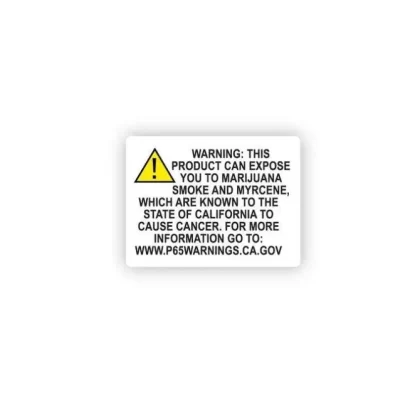 California | CA PROP 65 Warning Labels | 1.5″ x 2″ – 1000 Count - Ejuicewarehouse