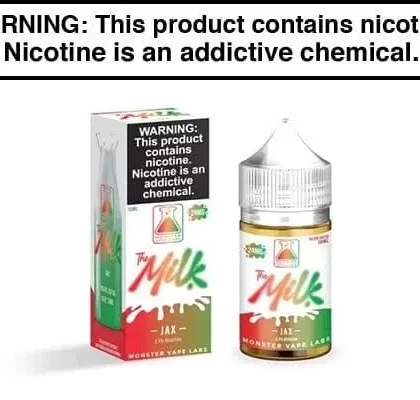 JAX BY THE MILK SALT NIC 30ML - Vapejuice