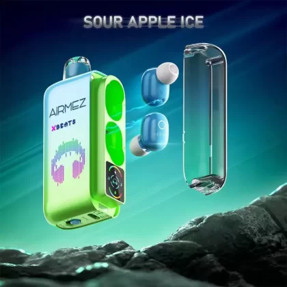 Airmez Xbeats 40000 Puffs – Sour Apple Ice - Vape Store