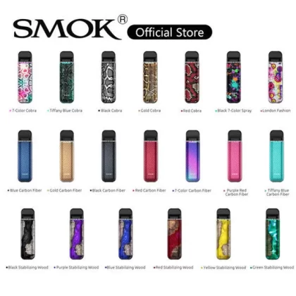 SMOK Novo 2 Kit - Red Carbon Fiber
