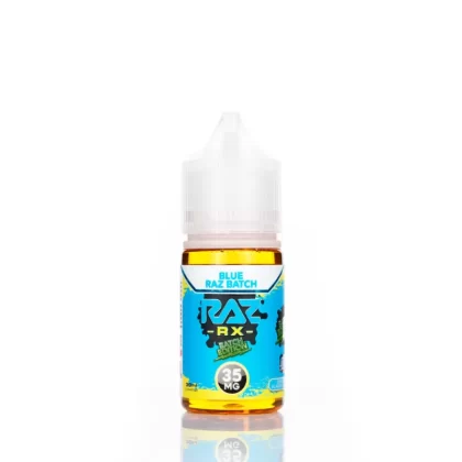 Pod Juice X RAZ Salt Nic - Blue Razz Batch - 30mL - 35mg