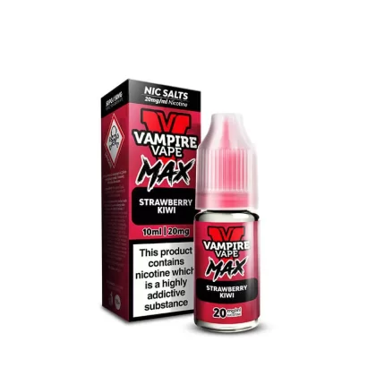 Vampire Vape MAX Strawberry Kiwi Nic Salt E-Liquid 10ml - 20mg