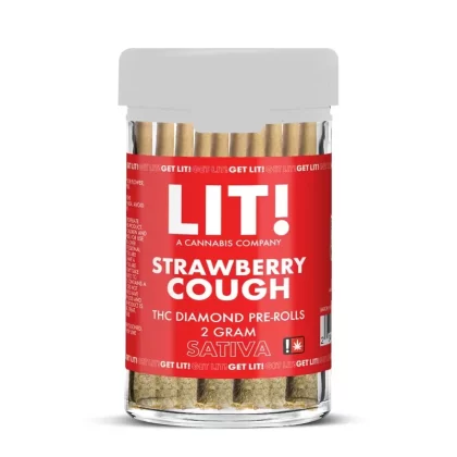 Lit! THC-A Liquid Diamonds Pre-Rolls – 10ct