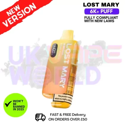Fruit Punch Lost Mary 6K Puff Pod Kit – Only £8.99