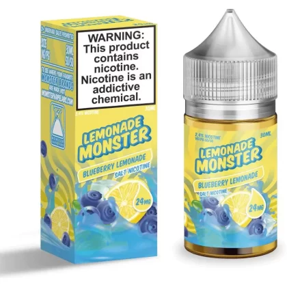 Lemonade Monster Salt Nic Premium E-Liquid 30ml - Pink Lemonade / 48mg