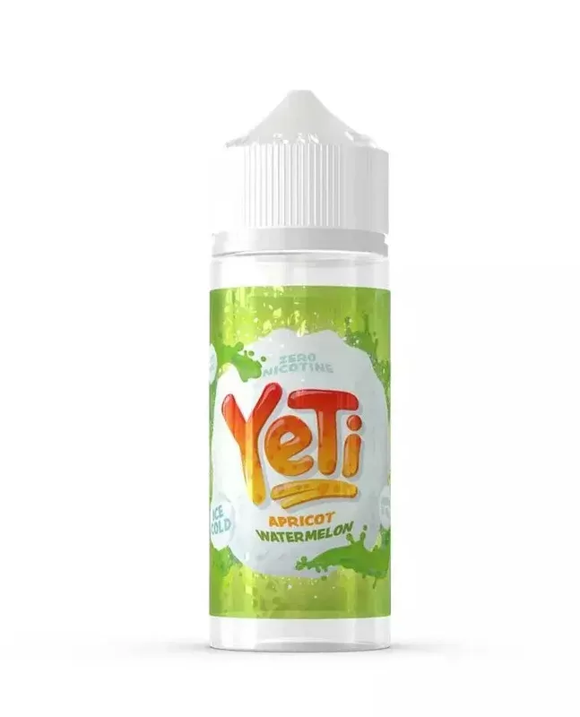 Apricot Watermelon YETI 100ML E-Liquid – Fruity Ice Cold Series 70VG/30PG 0mg/ml