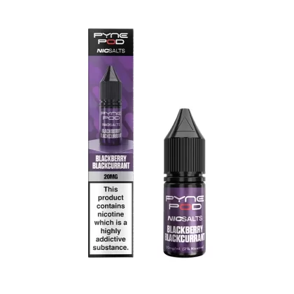 Blackberry Blackcurrant Nic Salt E-Liquid by Pyne Pod - Ukecigstore