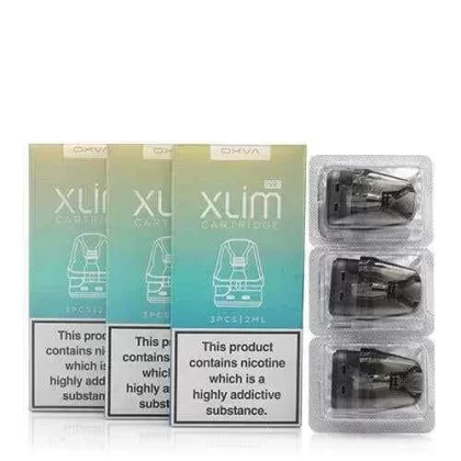 Oxva Xlim V2 Pods 0.6ohm, 0.8ohm, 1.2ohm 3pk