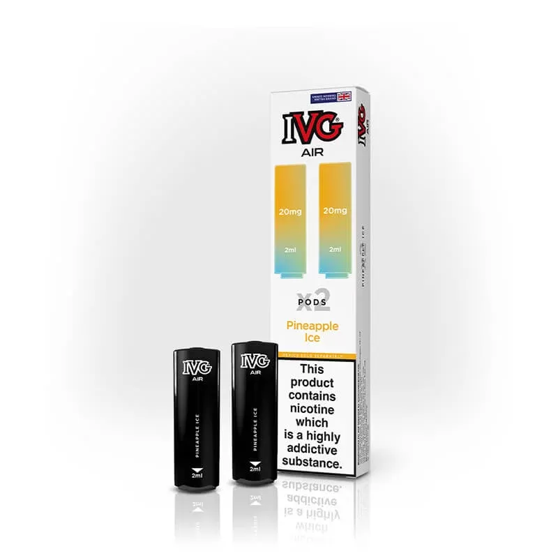 IVG Air Pineapple Ice Prefilled Vape Pods – 20mg