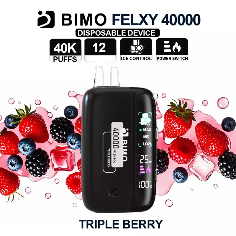 BIMO Felxy 40000 Kit – Triple Berry - Ozvapeone