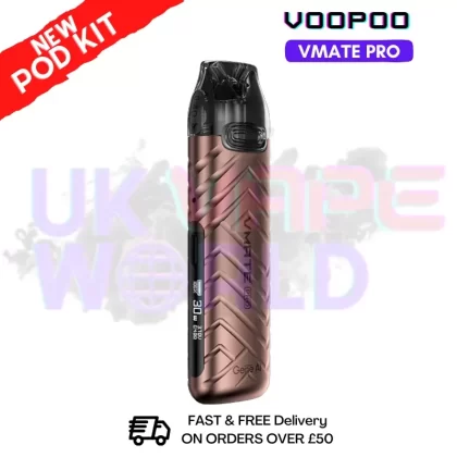 Copper Voopoo Vmate Pro 25W Pod Kit – Free NicSalt