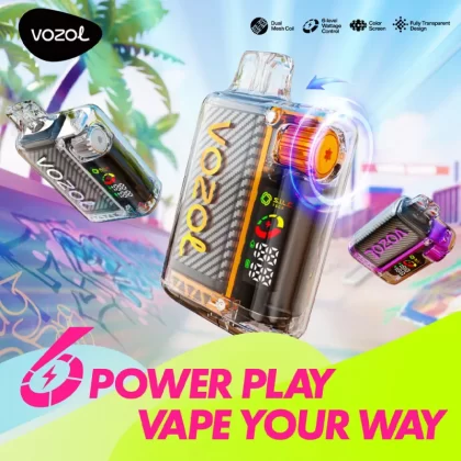 VOZOL Vista 16K Puffs Disposable Device - 16000 Puffs - Elderflower Grapefruit